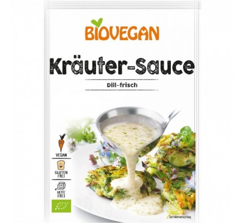 Sos cu plante aromatice FARA GLUTEN bio Biovegan, 23g